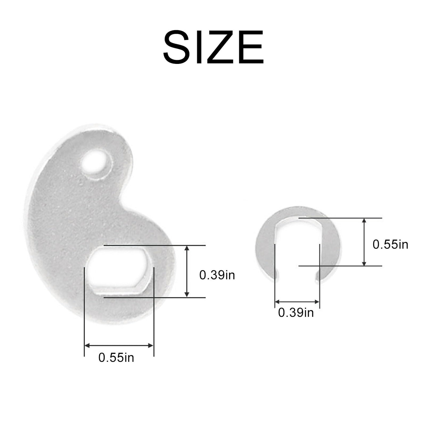 kingsea 2pcs Torque Arm Conversion Kit, M14 Durable Universal Electric Bike Conversion Kit as Bike Accessories Kit for Electric Bicycle Front or Rear Hub Motors