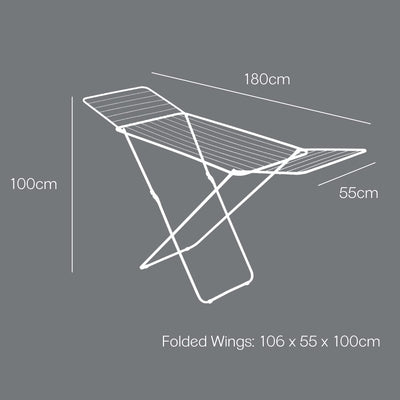 Metaltex Vulcano Flügelwäschetrockner