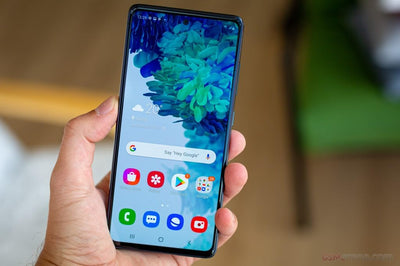 Samsung Galaxy S20 FE Smartphone 5G, 6.5 Zoll Super AMOLED Display, 4.500 mAh Akku, 32MP Selfie Kamera, Fan Edition - Deutsche Version (128GB mit 5G, Cloud Navy), SM-G78