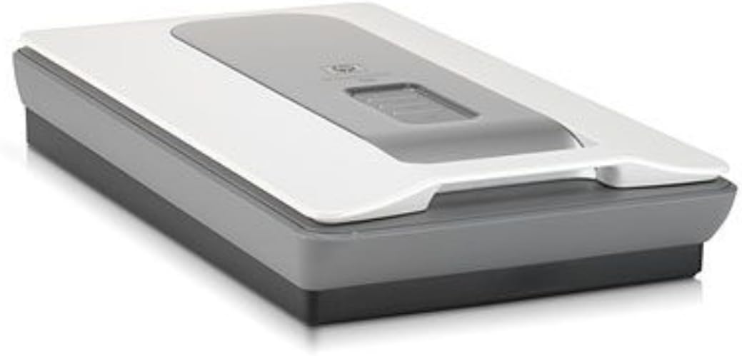 HP Scanjet G4010 Flachbett-Fotoscanner (4.800 x 9.600 dpi, USB, integrierte Durchlichteinheit)