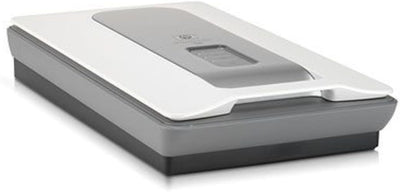 HP Scanjet G4010 Flachbett-Fotoscanner (4.800 x 9.600 dpi, USB, integrierte Durchlichteinheit)