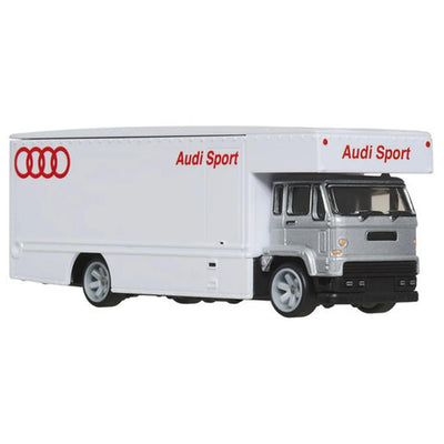 Hot Wheels Audi S4 Quattro + Fleet Flyer Team Transport Fahrzeuge