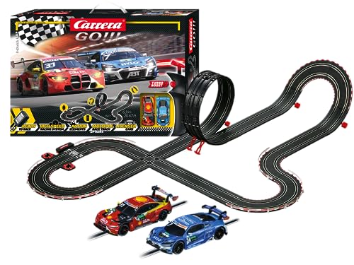Carrera - 20062561 - DHigh Speed I Digitale Rennbahn I Fahre das Rennauto des 2022er Champions I 63 Meter Strecke mit Rundenzähler und Turbo-Boost I Originalgetreue Fahrzeuge Maßstab 1:43
