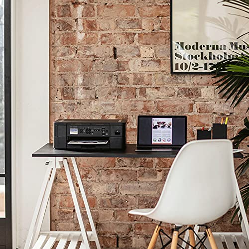 BROTHER DCP-J1050DW Kabelloser Farbtintenstrahldrucker, 7,6 cm 1 (Drucken/Kopieren/Scannen), WLAN/USB 2.0/NFC, Fotos, Tinte im Lieferumfang enthalten, UK-Stecker
