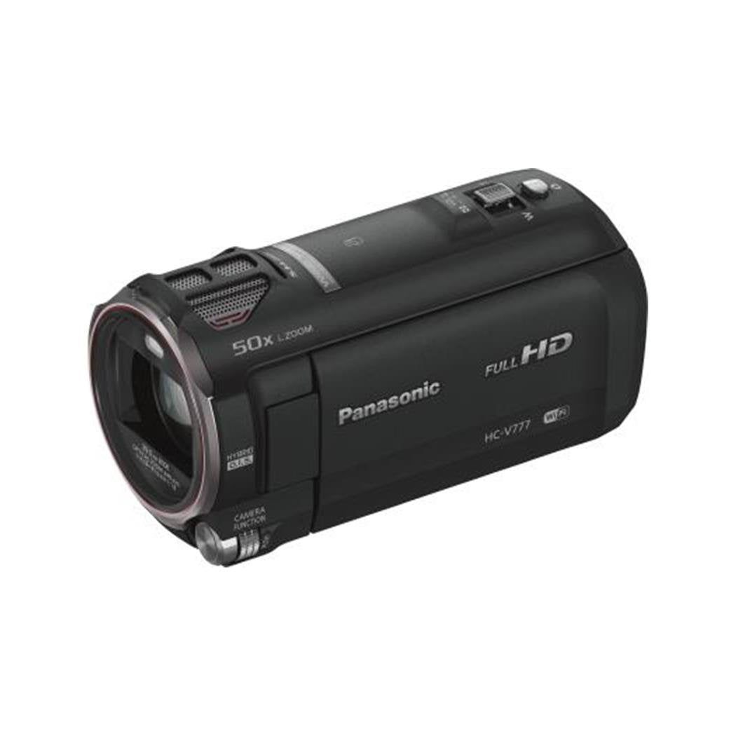 Panasonic HC-V777EG-K Full HD Camcorder ( Full HD Video, 20x opt. Zoom, opt. Bildstabilisator, WiFi, Wireless Twin Camera) schwarz