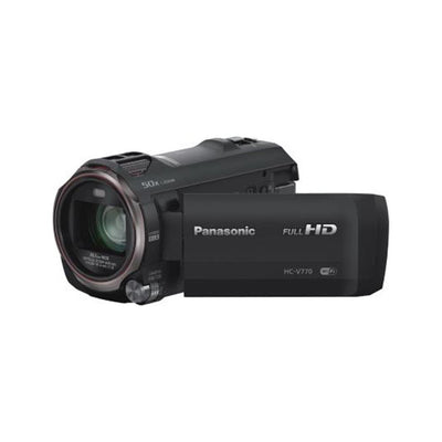 Panasonic HC-V777EG-K Full HD Camcorder ( Full HD Video, 20x opt. Zoom, opt. Bildstabilisator, WiFi, Wireless Twin Camera) schwarz