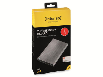 Intenso 6028660 Memory Board externe Festplatte 1TB (6,4 cm (2,5 Zoll), 5400rpm, 8MB Cache, USB 3.0) anthrazit