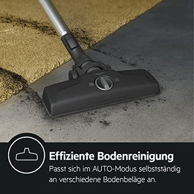 AEG CLEAN 6000 ÖKO AL61C2ÖKO Staubsauger beutellos / ETM Testsieger (SEHR GUT) / 60 % Recyclingmaterial / 550 W / Zusatzdüsen / Softräder / 74 dB(A) / 12m Aktionsradius / 1,6L Staubbehälter / Schwarz