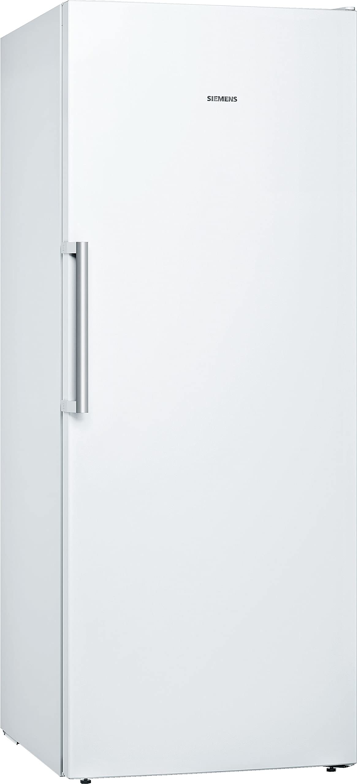 Siemens GS54NAWCV iQ500 Gefrierschrank, 176 x 70 cm, 327 L, noFrost nie wieder abtauen, bigBox Platz für großes Gefriergut, varioZone flexible Glas-und Schubladen, Weiß