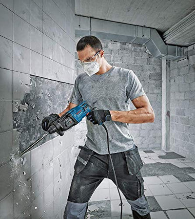 Bosch Professional Bohrhammer GBH 2-21 (mit SDS plus, inkl. Zusatzhandgriff, Maschinentuch, Tiefenanschlag, Handwerkoffer)