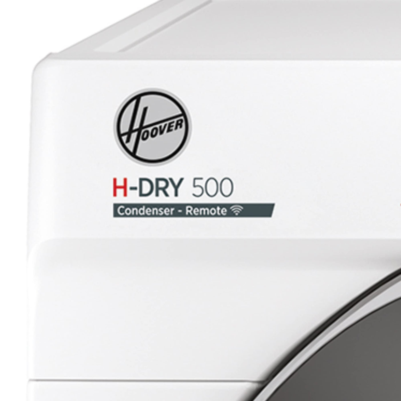 Hoover H-DRY 500 ND C10TSBE-S Kondenstrockner / 10 kg/Smarte Bedienung mit WiFi + Bluetooth/AquaVision-Kondenswasserbehälter mit optischer Füllanzeige direkt im Bullauge/Symbolblende