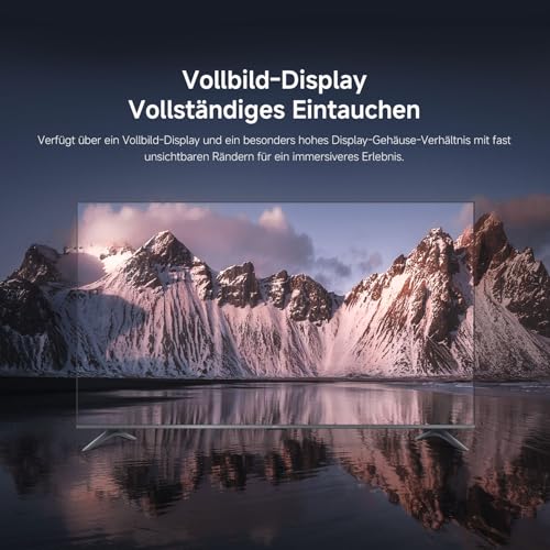 Xiaomi F, 43 Zoll (109 cm), 4K UHD, Smart TV, Fire TV, Triple Tuner DVB-C/S/S2/T/T2,HDR10, MEMC,Sprachsteuerung mit Alexa, 2GB+32GB, Kompatibel mit Apple AirPlay