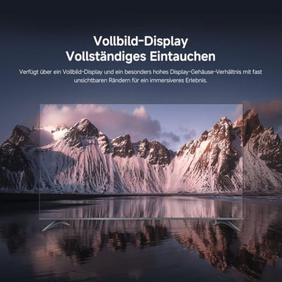 Xiaomi F, 43 Zoll (109 cm), 4K UHD, Smart TV, Fire TV, Triple Tuner DVB-C/S/S2/T/T2,HDR10, MEMC,Sprachsteuerung mit Alexa, 2GB+32GB, Kompatibel mit Apple AirPlay