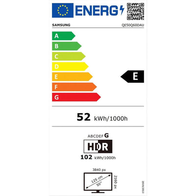 Tv Samsung QE50Q60DAUXZT SERIE 6 Smart TV UHD Titan gray