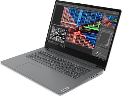 Lenovo (17,3 Zoll FullHD Notebook (Intel Core i3 1315U, 6 Kerne, 4.50 GHz, 24 GB DDR4, 1000 GB SSD, Intel UHD, HDMI, Webcam, Bluetooth, USB-C + USB 3.0, WLAN, Windows 11 Prof. 64 Bit) - 6932
