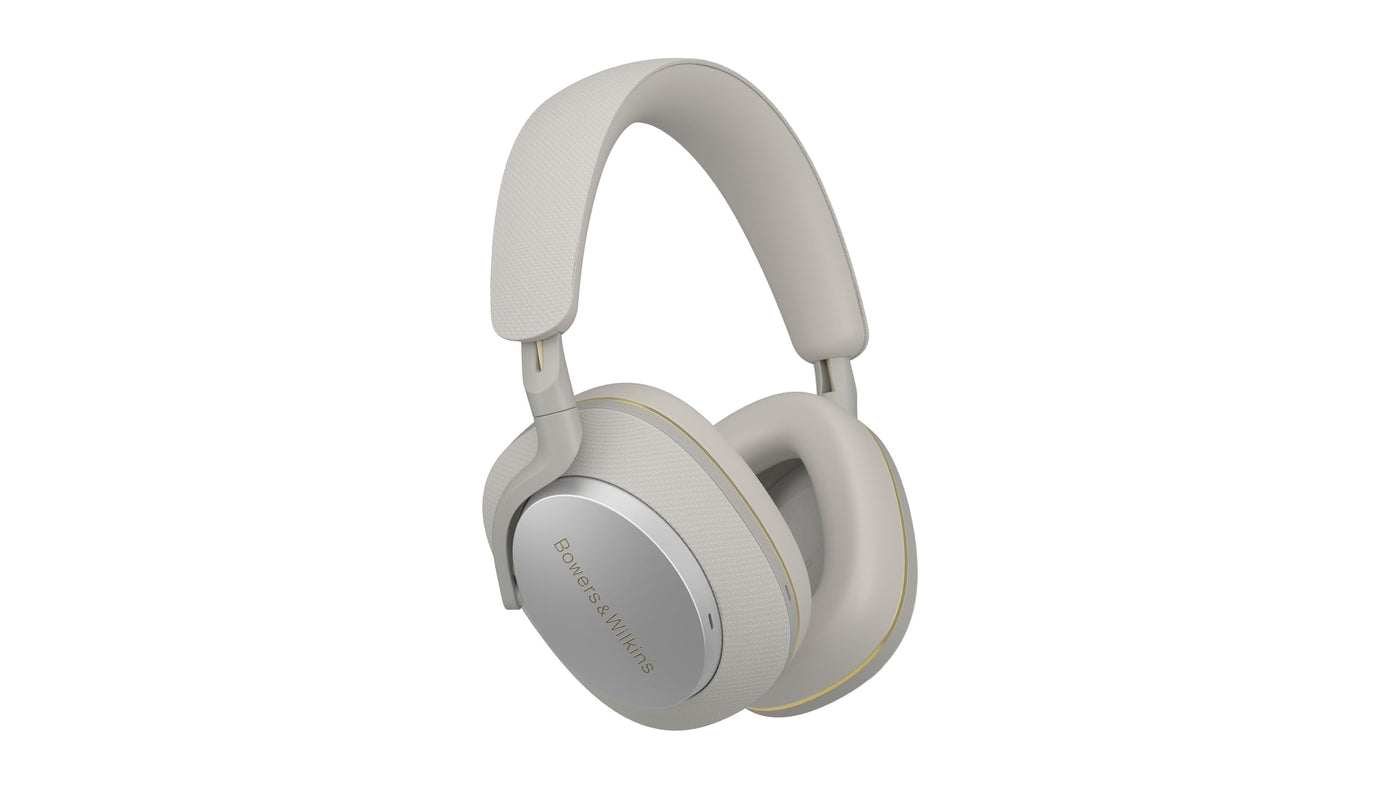 Bowers & Wilkins PX7 S2e Over-Ear-Kopfhörer mit Geräuschunterdrückung, kabellos, Qualcomm aptX™ Adaptive & Schnellladung, 30 Stunden Wiedergabe, sechs integriertes Mikrofon, Wolkengrau