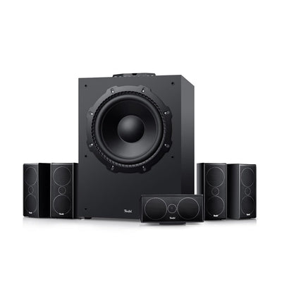 Teufel CONSONO 35 Concept Power Edition - 5.1 Surround Soundsystem, Komplettsystem Heimkino mit integriertem AV-Receiver, Bluetooth, Dolby Audio, USB-C-Soundkartenfunktion, HDMI ARC CEC -schwarz