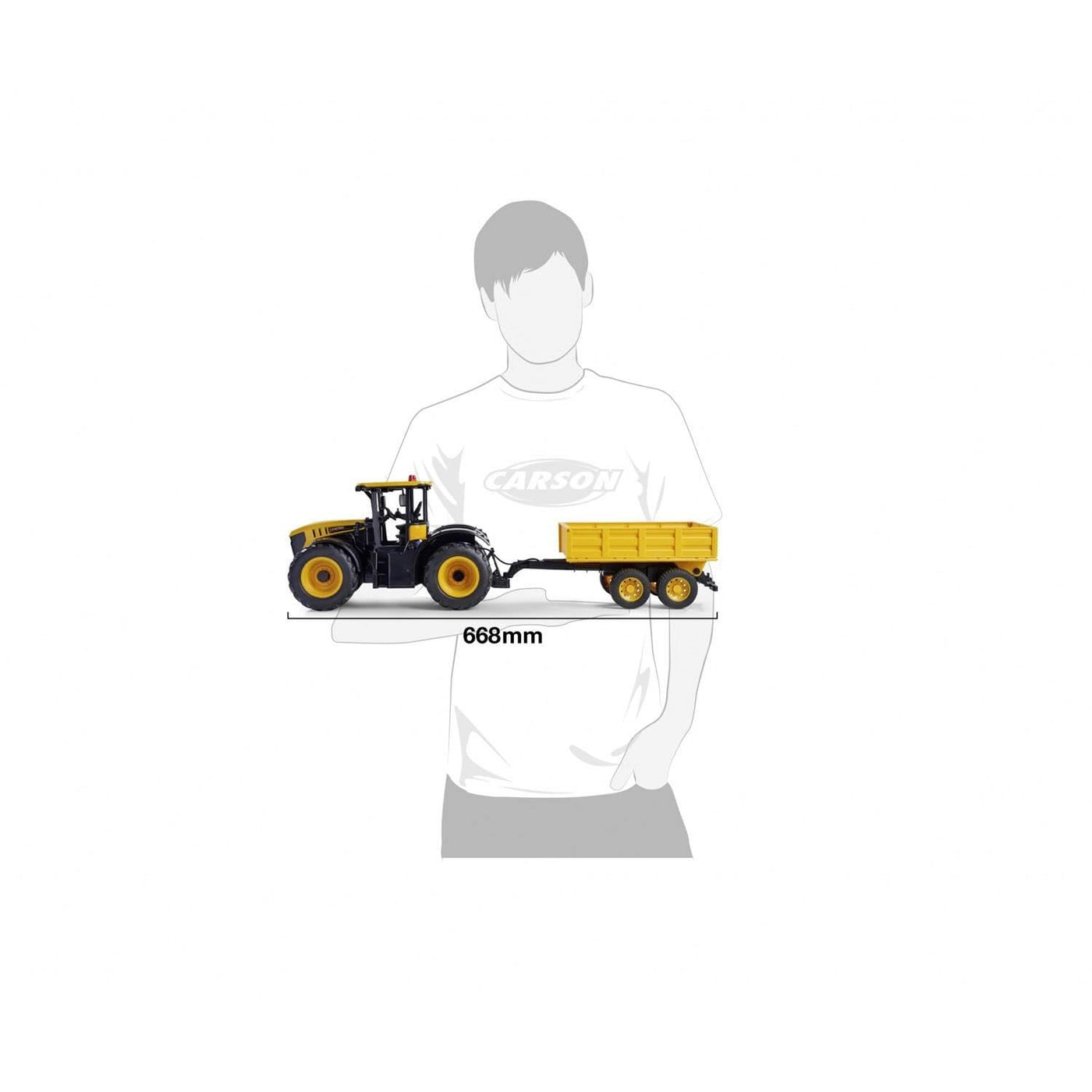 Carson RC Sport JCB 1:16 RC Traktor Landwirtschaftsfahrzeug