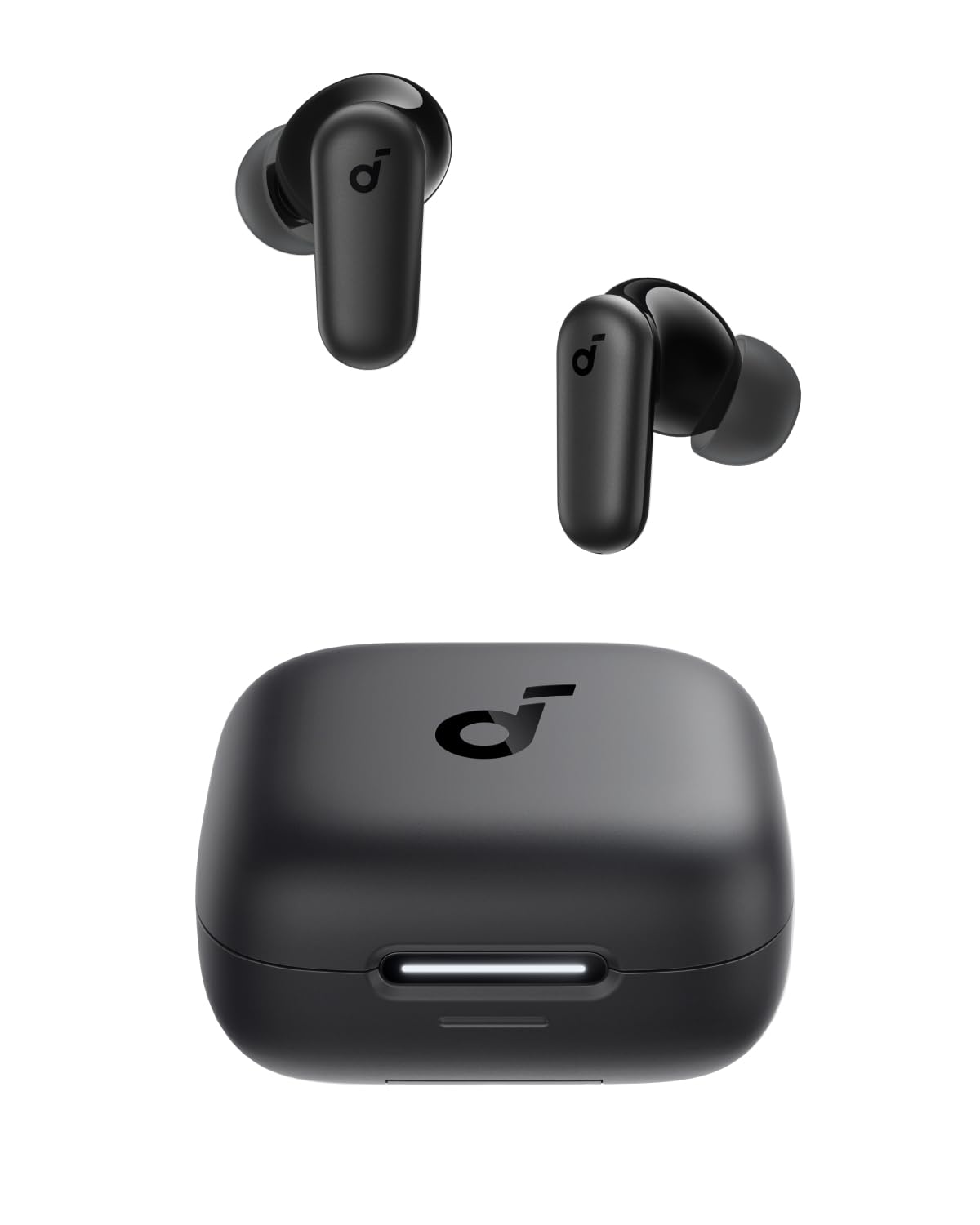 soundcore P30i by Anker Noise Cancelling Earbuds, smarte Geräuschunterdrückung, kraftvolle Bässe, 45h Spielzeit, 2-in-1 Case und Handyständer, IP54, kabellose Kopfhörer, Bluetooth 5.4, App Steuerung