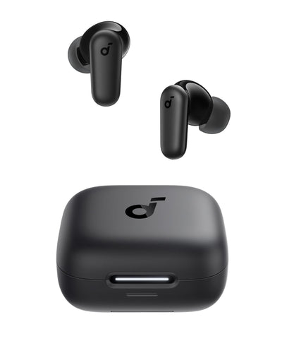 soundcore P30i by Anker Noise Cancelling Earbuds, smarte Geräuschunterdrückung, kraftvolle Bässe, 45h Spielzeit, 2-in-1 Case und Handyständer, IP54, kabellose Kopfhörer, Bluetooth 5.4, App Steuerung