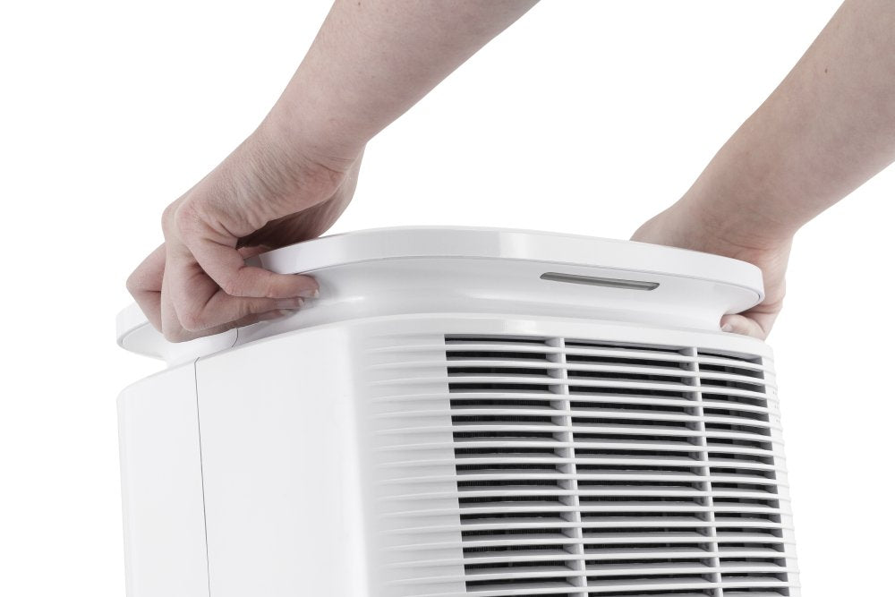 TROTEC Raumentfeuchter elektrisch TTK 30 E – Leistung 12 L/Tag – Fläche 15 m² / 37 m³ – Entfeuchtungsgerät mit Autoabschaltung