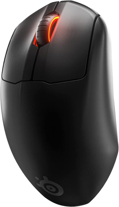 SteelSeries Prime Wireless - Esports Leistung Kabellose Gaming-Maus - 100 Stunden Akkulaufzeit - TrueMove Air Optical Sensor mit 18.000 CPI - Magnetisch-optische Schalter