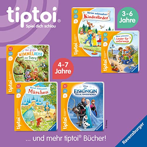 Ravensburger tiptoi Starter-Set Plus 00159: Stift und Buch Meine schönsten Kinderlieder - Plus Ladestation