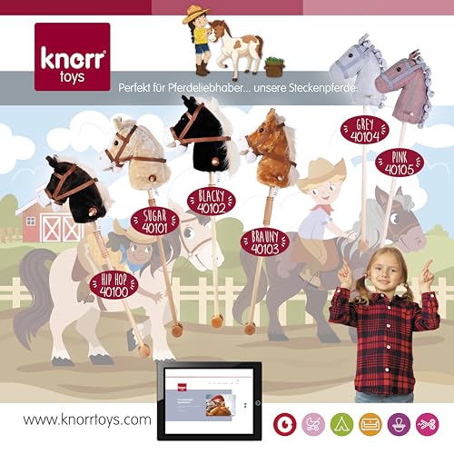 Knorrtoys 40100 - Steckenpferd Hip Hop, Large
