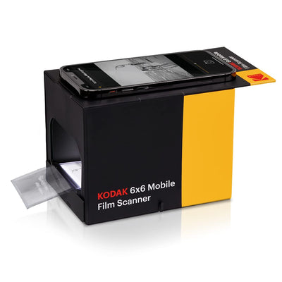 KODAK 6x6 Mobiler Filmscanner, konvertieren und speichern Sie 6x6 Dias und Negative [120 und 220 Filmformate] auf Ihrem Smartphone
