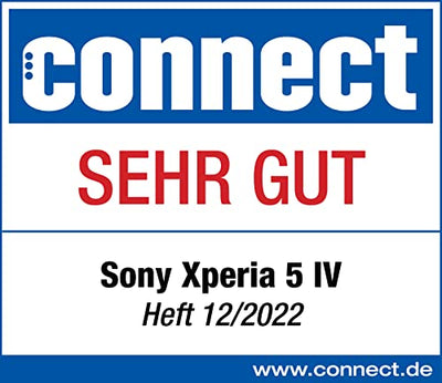 Sony Xperia 5 IV (5G Smartphone, 6,1 Zoll, 4K HDR 120 Hz OLED-Display, Dreifach-Kamera mit optischem Zoom (ZEISS T*), 3,5-mm-Audio, Dual SIM) 24+12 Monate Garantie [Amazon Exklusiv] Ecruweiß