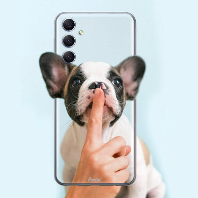 Samsung Galaxy A35 5G Hülle personalisiert mit foto. Handyhülle aus Silikon selbst gestalten Samsung Galaxy A35 5G. Geschenke personalisiert für frauen, mann, kinder,valentinstag, weihnachten