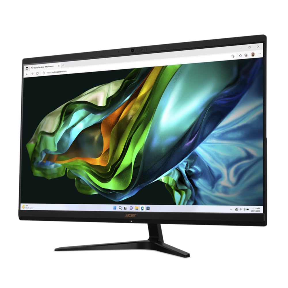 Acer Aspire C27-1800 All-in-One-PC mit 27 Zoll FHD LED LCD (Intel Core i5-12450H, 16 GB DDR4, 1024 GB SSD, Wireless Keyboard/Wireless Mouse) – Windows 11 Home