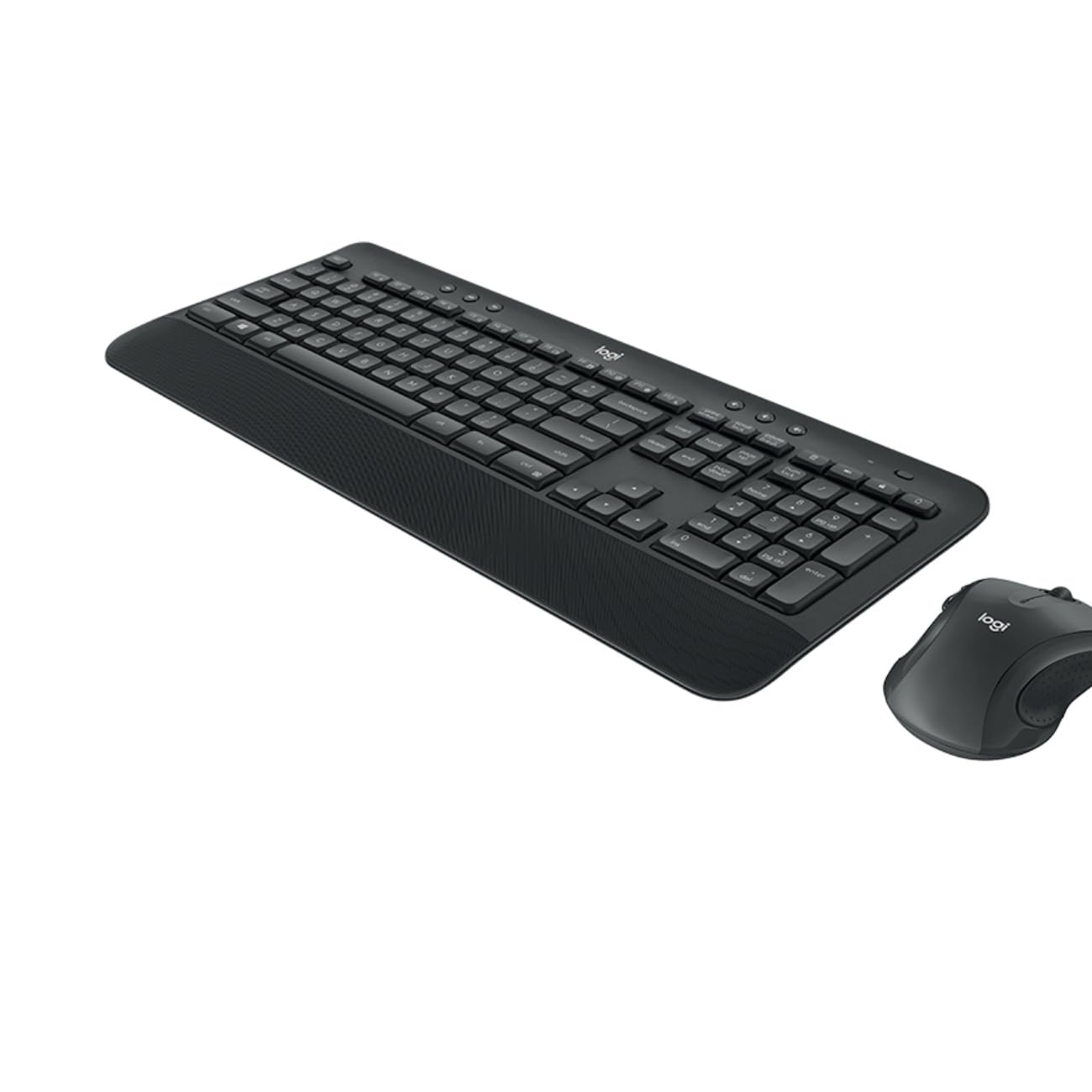 Logitech MK545 Advanced Wireless Keyboard and Mouse Combo QWERTY US International Layout – Schwarz