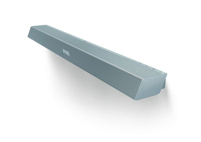 Philips B8505/10 Soundbar mit Subwoofer kabellos (2.1 Kanäle, Bluetooth, 240 W, Dolby Atmos, HDMI eARC, DTS Play-Fi Kompatibel, Verbindung Sprachassistenten, Flaches Profil) Silber