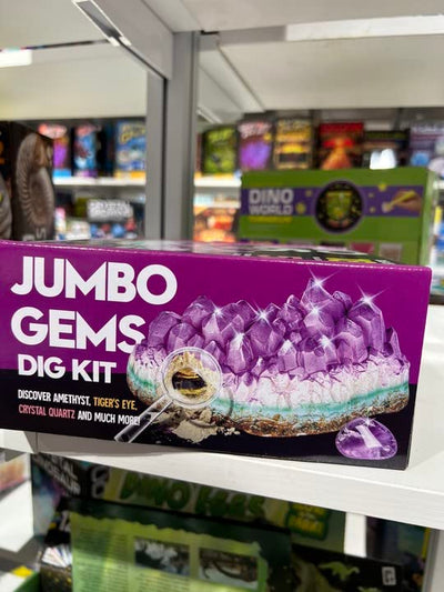 Dr. Daz Edelstein-Ausgrabungsset – Entdecken Sie 18 echte Edelsteine und Kristalle für Kinder - Spielzeug für Kinder ab 6 Jahren, mineralien Steine Geschenke für Jungen und Mädchen