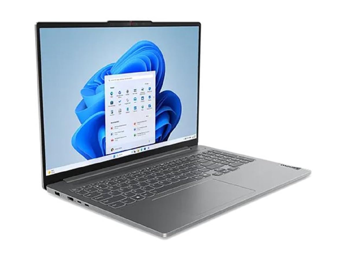 Lenovo IdeaPad Pro 5 AI Laptop | 16" 2.5K Display | AMD Ryzen 7 8845HS | 32GB RAM | 1TB SSD | AMD Radeon Grafik | Windows 11 Home | QWERTZ | grau | 3 Monate Premium Care