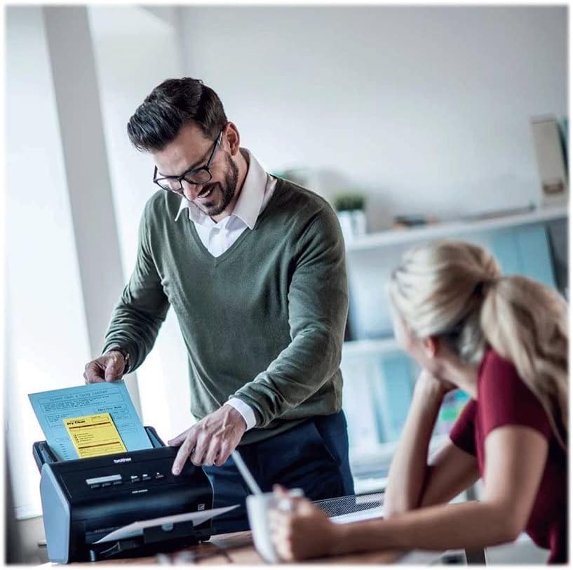 Brother ADS-2400N (Dokumentenscanner mit LAN) schwarz