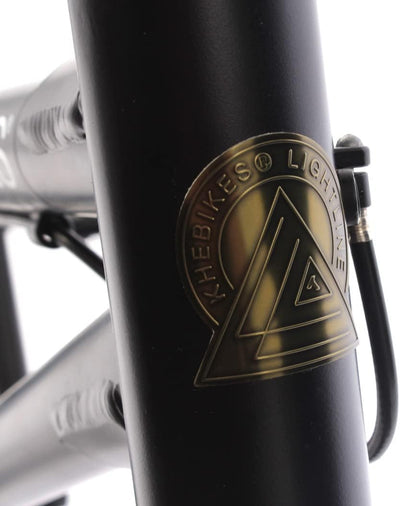 KHEbikes BMX Fahrrad Barcode LL Aluminium, 20 Zoll, schwarz, patentierter Affix 360° Rotor, für Kinder und Jugendliche, superleichtes Gewicht - nur 10,0kg!