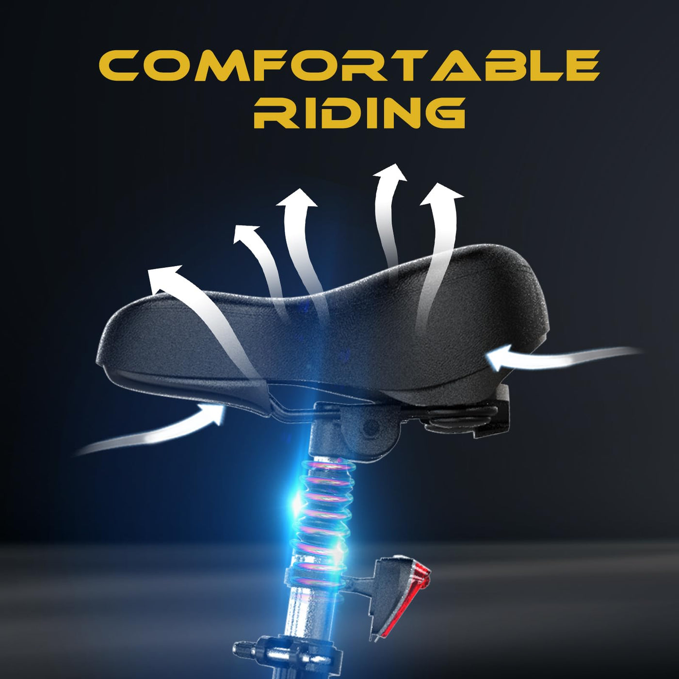 ELEKGO E-Bikes, 26 Zoll E Bike Herren Damen, 36V Abnehmbarer Lithium-Akku, 250W Motor MTB, E-Mountainbike mit 7-Gang-Elektrofahrrad Reichweite über 65KM, Ausgestattet mit stoßabsorbierenden Sitzen