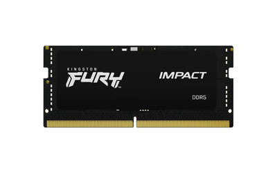 Kingston FURY Impact PnP 32GB (2x16GB) 5600MT/S DDR5 CL40 SODIMM Gaming Speicher für Laptop Kit mit 2 - KF556S40IBK2-32