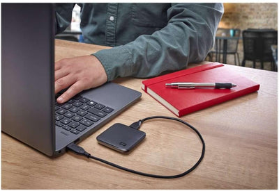WD Elements™ SE SSD externe SSD 1 TB (USB 3.0-Schnittstelle, Plug-and-Play, 400 MB/s Lesegeschwindigkeit) Grau, Festkörper-Laufwerk