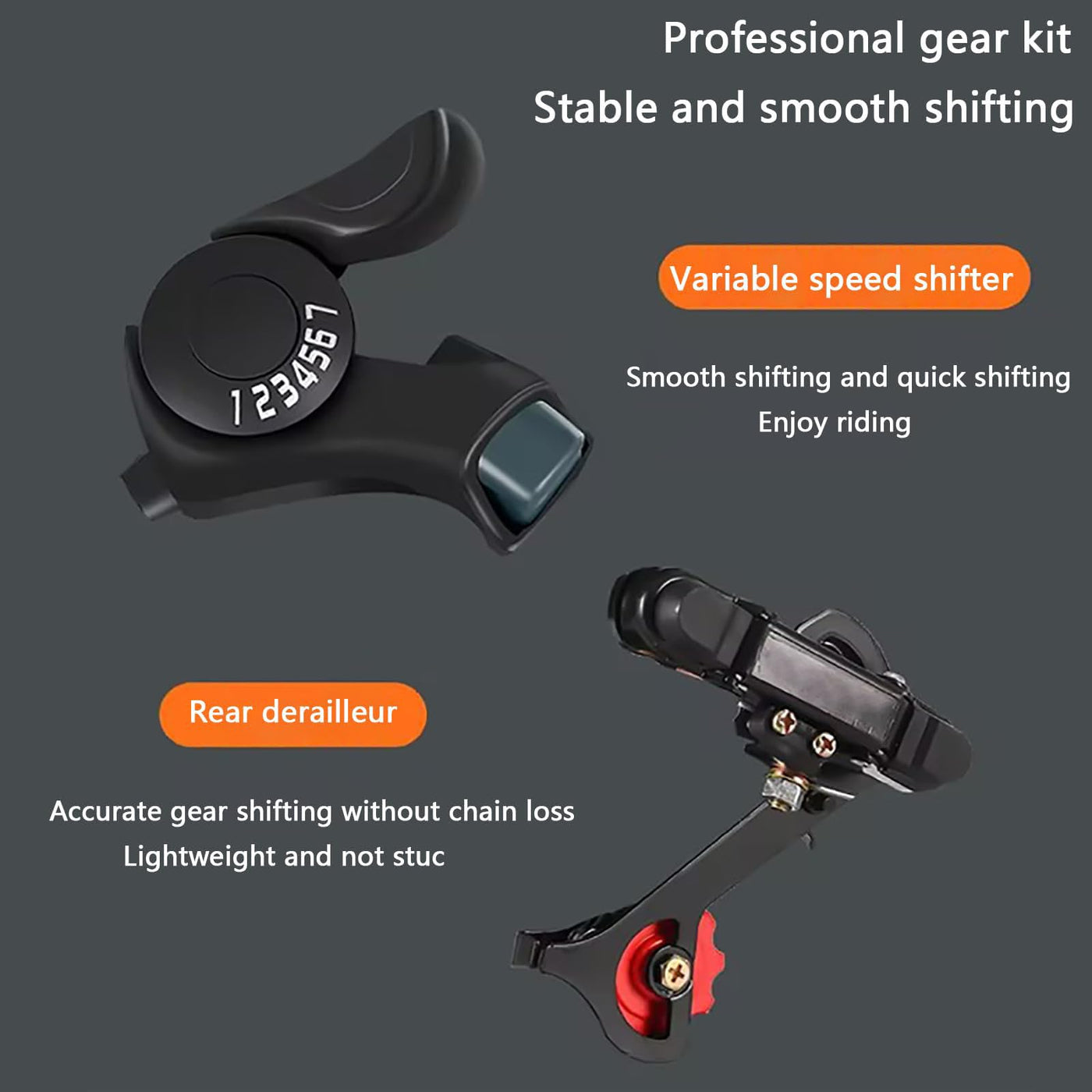 JTBDWOSK Faltbares Fahrrad 20/22 Zoll Klappfahrrad Rahmen aus Kohlenstoffstahl Klapprad V Bremse 7 Geschwindigkeit Schnellfaltsystem mit Rücklicht und Autokorb,Schwarz,20in