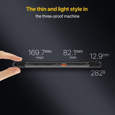 UMIDIGI Bison X10S Outdoor Handy Ohne Vertrag Günstige,6150mAh Akku 6.53 Zoll FHD+ Display Android 11 4GB+32GB/256GB Erweiterbar Outdoor Handy OTG/GPS