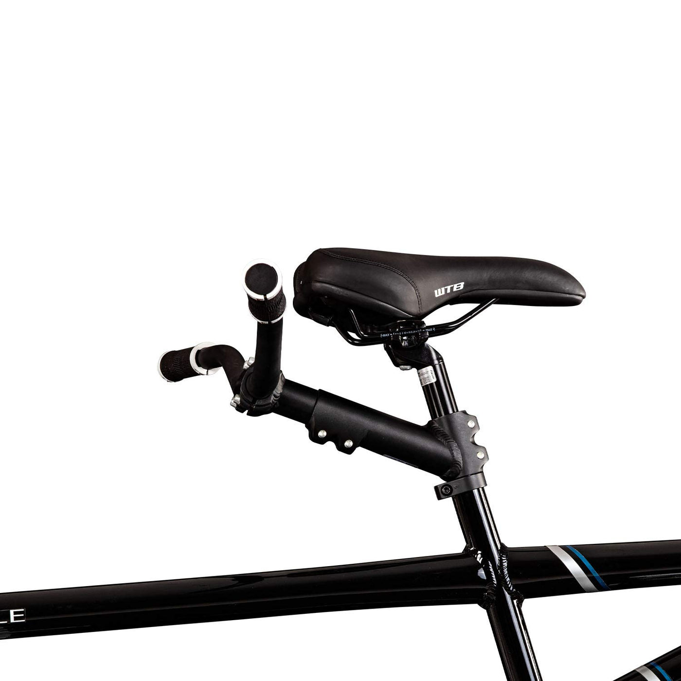 Galano Tandem Fahrrad 26 Zoll Mountainbike Nashville 24Gang MTB Hardtail Fahrrad (schwarz/grau, 53/46 cm)