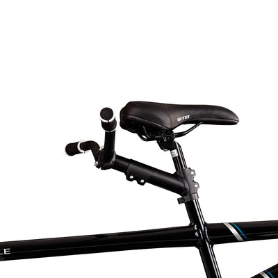 Galano Tandem Fahrrad 26 Zoll Mountainbike Nashville 24Gang MTB Hardtail Fahrrad (schwarz/grau, 53/46 cm)