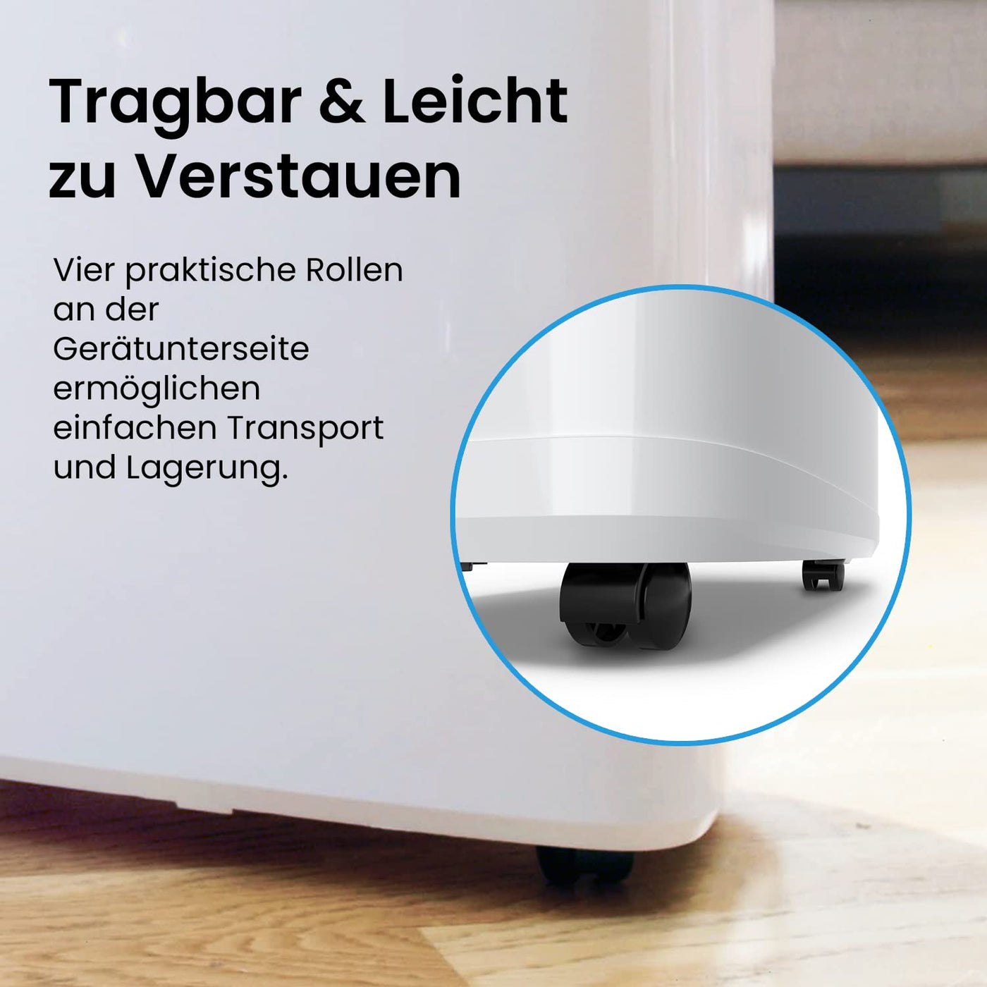 Pro Breeze Luftentfeuchter 20L in 24h Entfeuchtungsleistung - Raumgröße ca. 195m³ (~30 m²) - mit 4 Betriebsarten, Digitalanzeige, Ablaufschlauch, Wäschetrocknung, Timer - Gegen Feuchtigkeit, Schimmel
