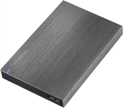 Intenso 6028680 Memory Board Portable Hard Drive 2TB, tragbare Externe Festplatte 2TB - 2,5 Zoll, 5400rpm, 8MB Cache, USB 3 anthrazit