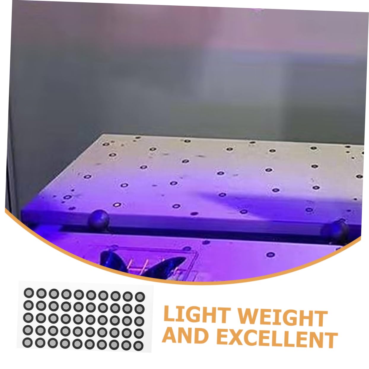 HOMSFOU 25 Blätter Reflektierende Folie für den Scanner reflektorfolie Reflective Sticker Aufkleber Markierungspunkte des Scanners Referenzpunkte für 3D-Scanner - Zubehör das Haustier