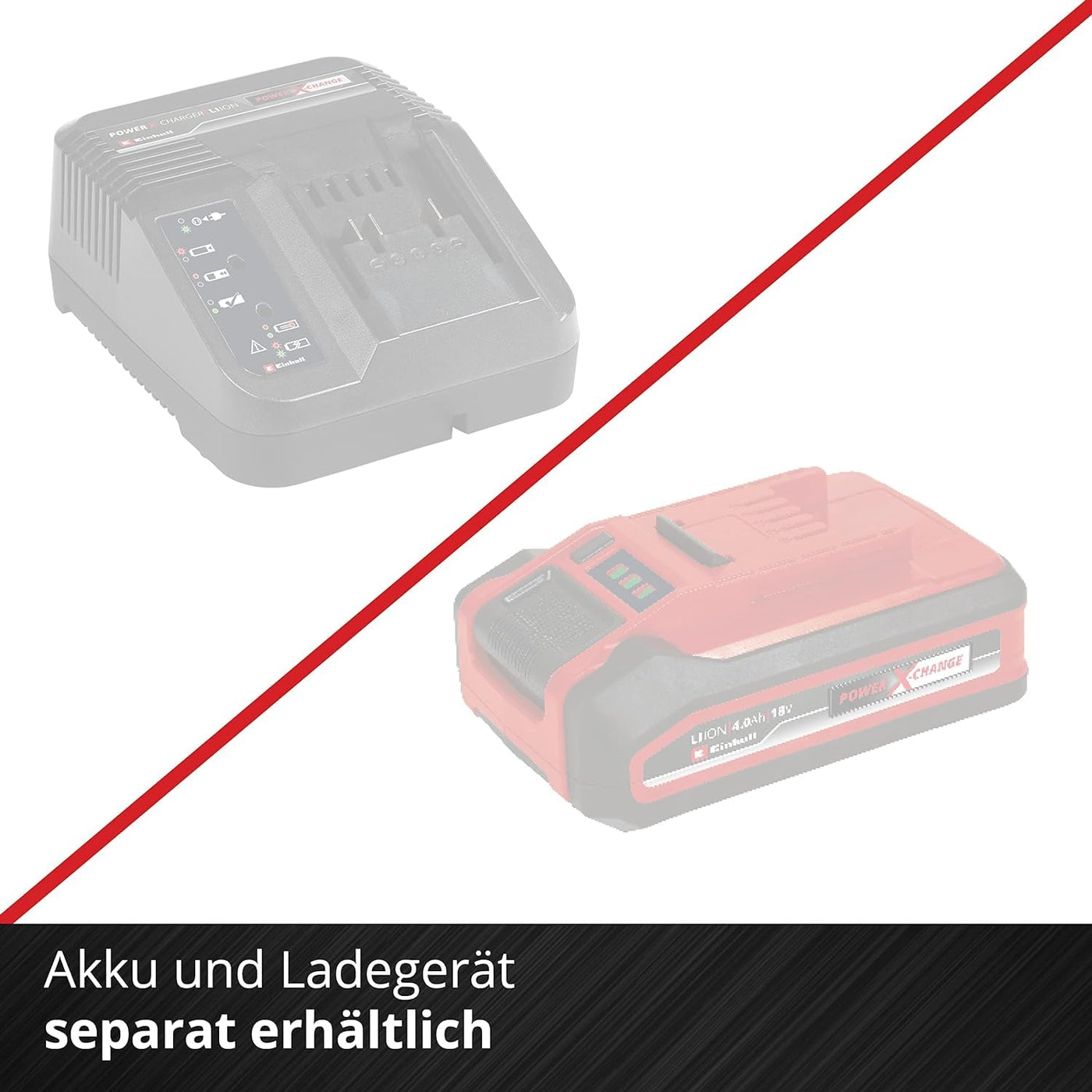 Einhell Akku-Handstaubsauger TE-VC 18 Li-Solo Power X-Change (18 V, 42 mbar Saugleistung, 540 ml-Staubfangbehälter, inkl. 3 Düsen, Verlängerung, Wandhalterung, ohne Akku und Ladegerät)