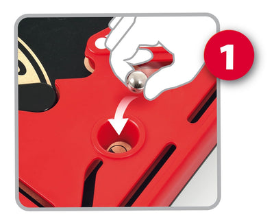 BRIO Spiele 34017 Holz-Flipper Space Safari - Pinball als Holzspielzeug für Kinder - Kinderspielzeug empfohlen ab 6 Jahren